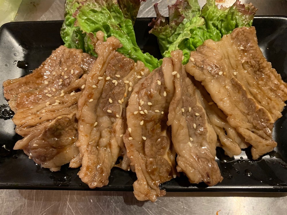 Aセット：飲み放題×カルビ×キムチ