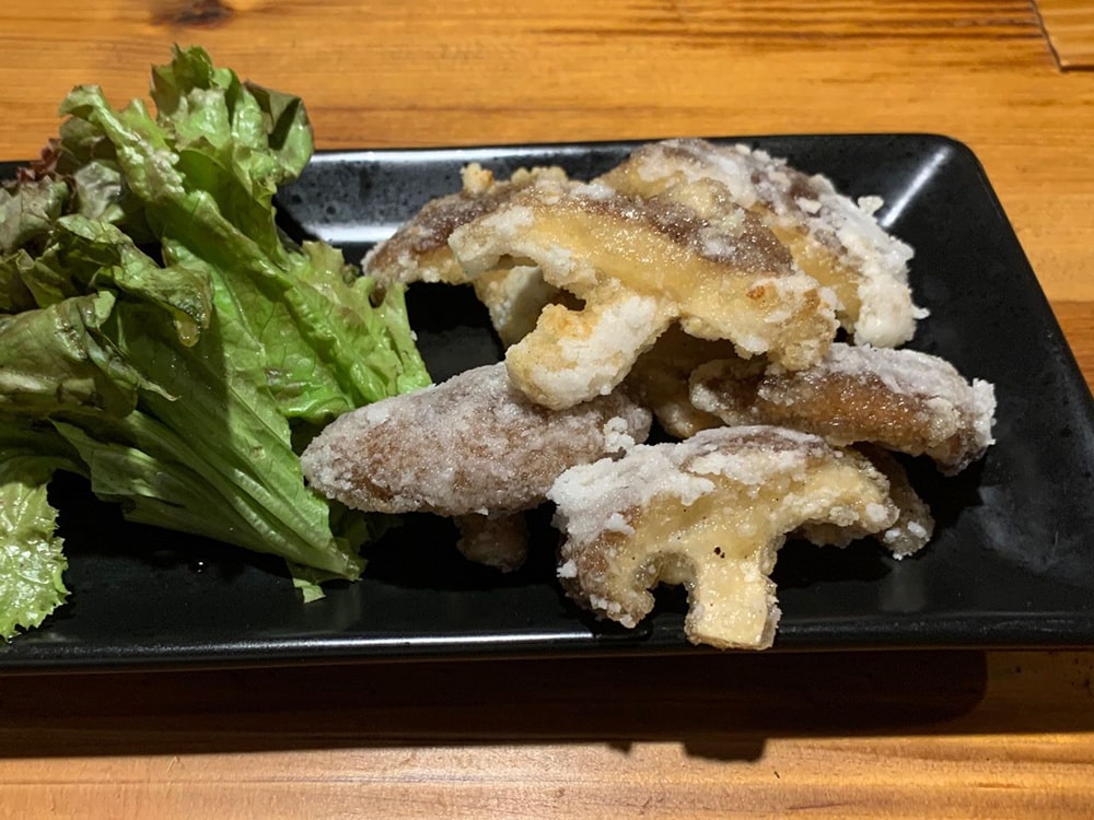 Bセット：飲み放題×椎茸の唐揚げ×コブクロ刺し